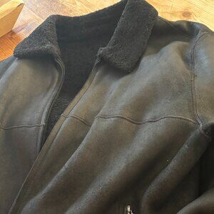 Men's Burberry Shearling Jacket
